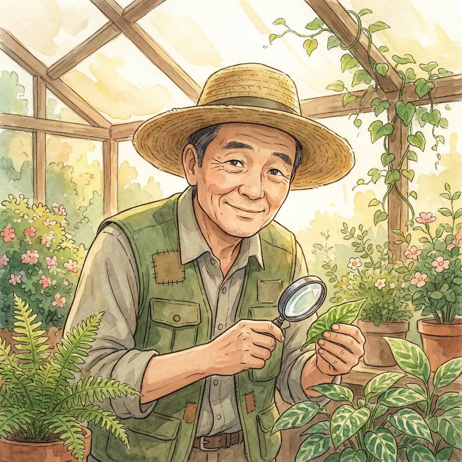 国产主播植物专家陈建国