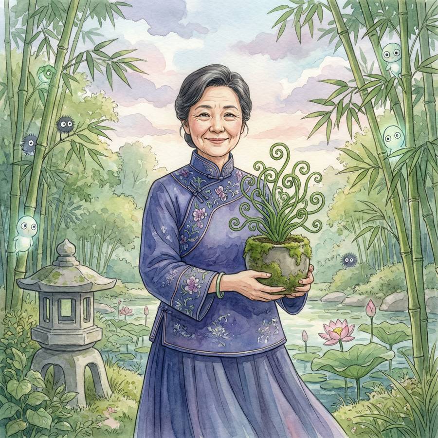 国产主播植物顾问王秀兰